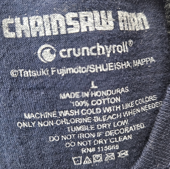 Chainsaw Man men's Crunchy Roll large - Picture 6 of 6